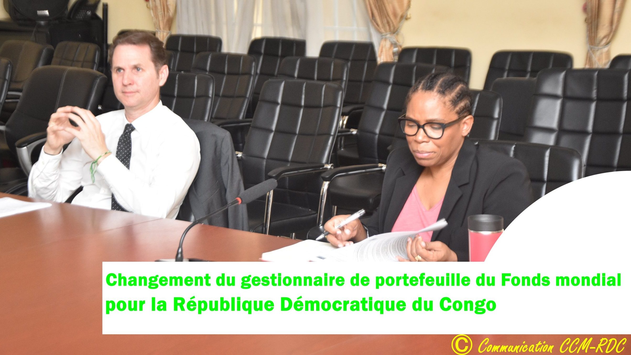 Changement du gestionnaire de Portefeuille du Fonds mondial pour la RDC